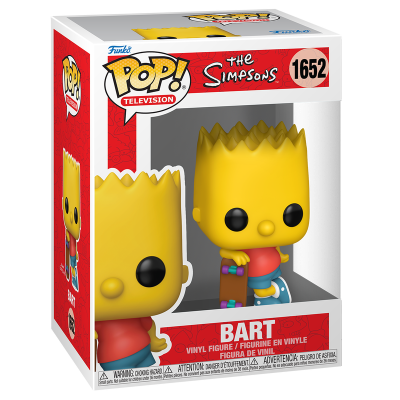 Figura Funko POP! Bart dos Simpsons na caixa