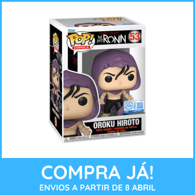 Figura Funko Pop Oroku Hiroto TMNT The Last Ronin 53 na caixa