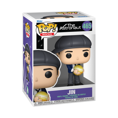 Funko Pop! Rocks Jin The Astronaut figura vinil na caixa
