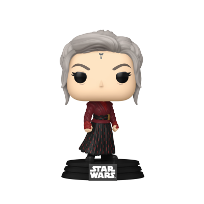 Figura de vinil Funko Pop personagem Star Wars com base preta.