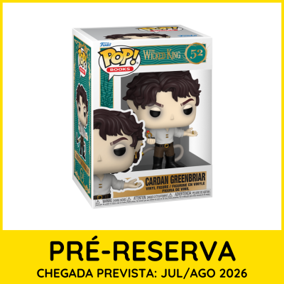 Figura de vinil Funko Pop! Cardan Greenbriar na embalagem.