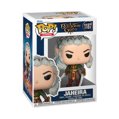 Figura Funko Pop! Baldurs Gate Jaheira nº 1187 em embalagem