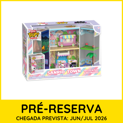 Caixa de brinquedo Sanrio Town Funko Pop! com figuras Hello Kitty and Friends