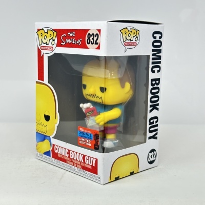 Figura Funko Pop! Comic Book Guy The Simpsons na embalagem