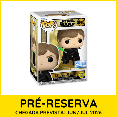 Figura Funko Pop! Luke Skywalker (Legends) de Star Wars na embalagem original.
