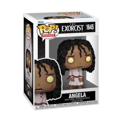 Boneco Funko Pop! Angela do Exorcist em embalagem