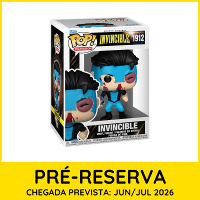 Funko Pop! Invincible figura de vinil na sua embalagem