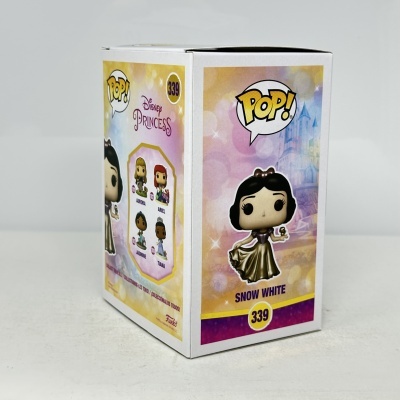 Caixa de boneco Funko Pop! Disney Princess Snow White número 339