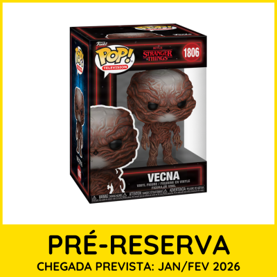 Figura Funko Pop! Vecna de Stranger Things na embalagem