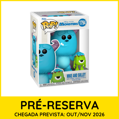 Funko Pop! Mike and Sulley Disney Pixar Monsters número 1794 em caixa branca