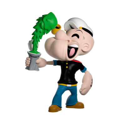 Figura de Popeye a beber espinafre