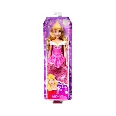 Boneca Disney Princesa Aurora em embalagem roxa