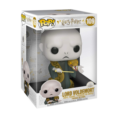 Funko Pop Lord Voldemort número 109 em caixa de vinil