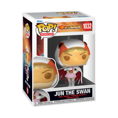 Funko Pop! Jun the Swan da série Gatchaman na embalagem