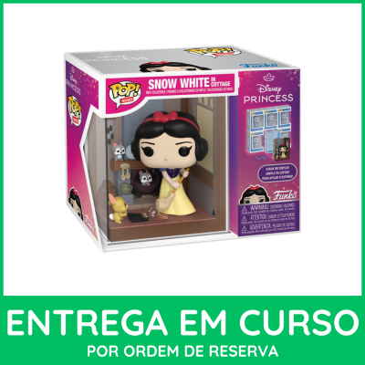 Figura colecionável Funko Pop! da Branca de Neve em caixa