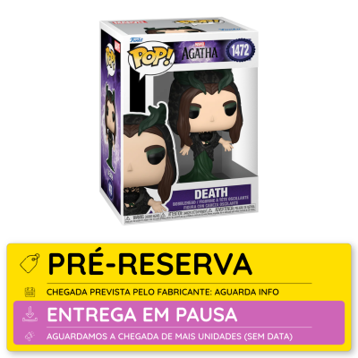 Figura Funko Pop! Marvel Agatha Death na caixa