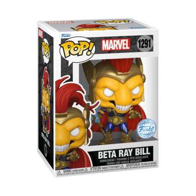 Caixa de figura Funko Pop Beta Ray Bill Marvel 1291