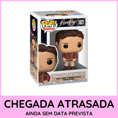 Figura Funko Pop Malcolm Reynolds Firefly na embalagem