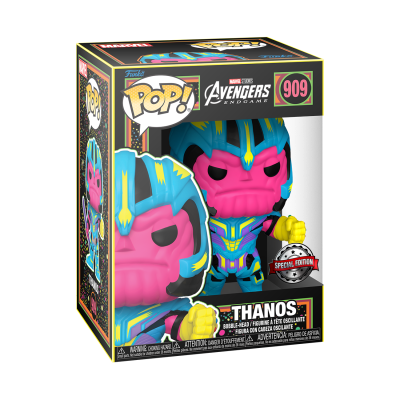 Funko Pop! Marvel Avengers Endgame figura de Thanos na caixa