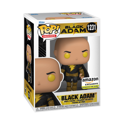 Funko Pop! Black Adam número 1231 em caixa