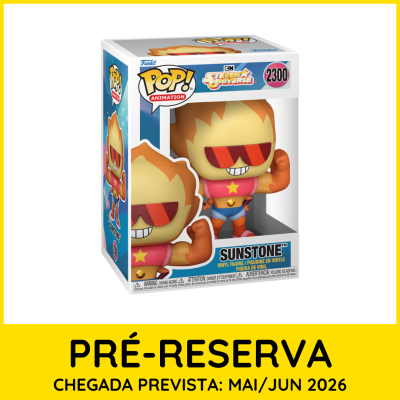 Figura POP! Animation Sunstone de Steven Universe embalada na caixa