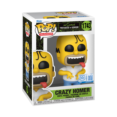 Figura vinil Crazy Homer The Simpsons Treehouse of Horror