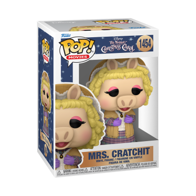 Figura Funko Pop! Mrs. Cratchit de The Muppet Christmas Carol na caixa
