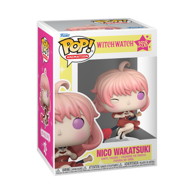 Figura Funko Pop! Animation Nico Wakatsuki da série Witchwatch na caixa