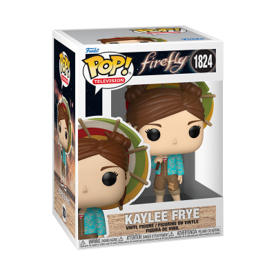 Funko Pop Kaylee Frye da série Firefly na caixa