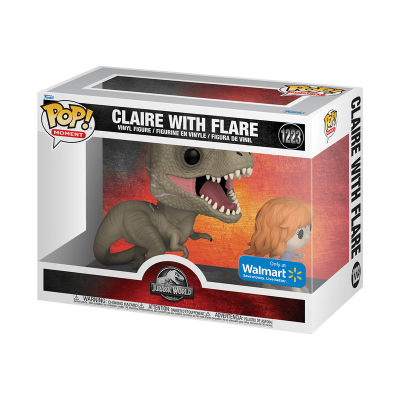 Figura de vinil Pop! Moment Claire with Flare na caixa