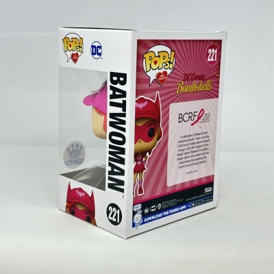 Figura Funko Pop Batman DC Comics Bombshells em caixa