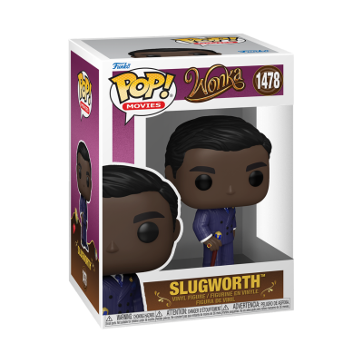 Boneco Funko Pop! Wonka Slugworth nº1478 na caixa