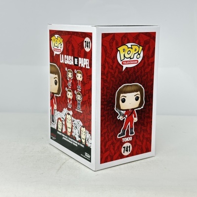 Embalagem Funko Pop! La Casa de Papel personaje Tokio número 741