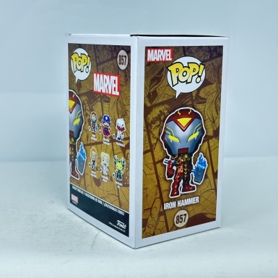 Embalagem Funko Pop Marvel Iron Hammer nº 857