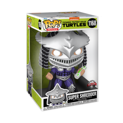 Figura Funko Pop! Super Shredder Teenage Mutant Ninja Turtles na caixa