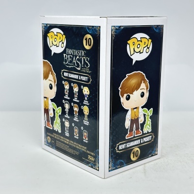 Caixa Funko Pop! Fantastic Beasts Newt Scamander & Pickett