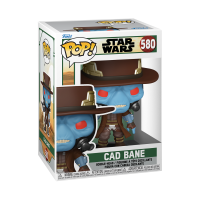 Figura Funko Pop! de Cad Bane da Star Wars na caixa