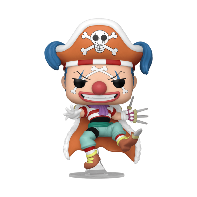 Figura Funko Pop de pirata com tapa-olho e chapéu com caveira