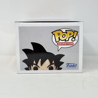 Caixa Funko Pop! Animation com topo da cabeça do boneco e logo
