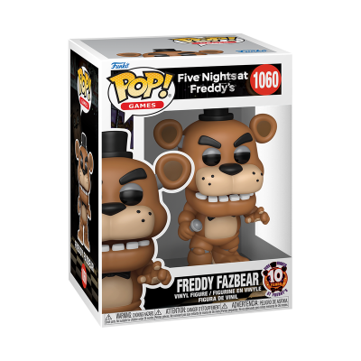 Figura de vinil Funko Pop! Freddy Fazbear numa caixa