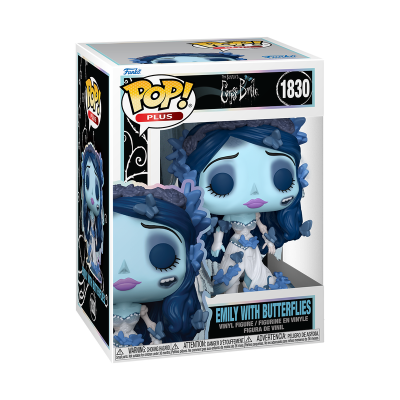 Figura Funko Pop! Plus Emily With Butterflies da Corpse Bride em caixa