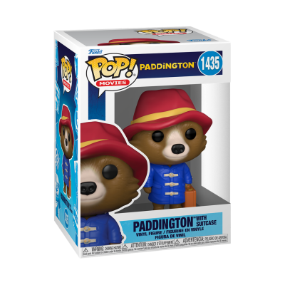 Figura de vinil Paddington com mala na caixa POP! MOVIES
