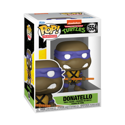 Figura Funko Pop! Donatello Teenage Mutant Ninja Turtles na caixa