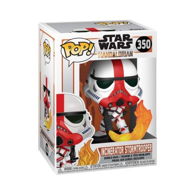 Figura Funko Pop! Incinerator Stormtrooper Star Wars Mandalorian