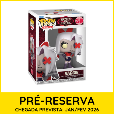 Figura Funko POP! Vaggie Hazbin Hotel número 2240 em caixa