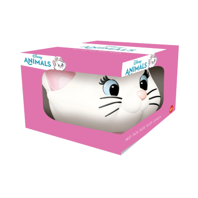 Caneca Disney Animals com desenho da personagem Marie
