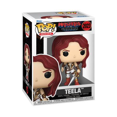 Figura de vinil Funko Pop Teela Masters of the Universe 2023 na caixa
