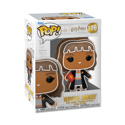 Figura Funko Pop Hermione Granger de Harry Potter na caixa