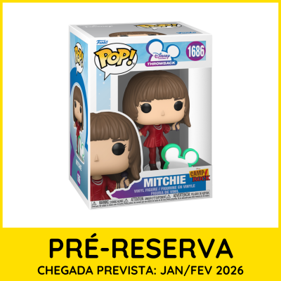 Figura Funko POP! Mitchie vermelho Camp Rock embalagem