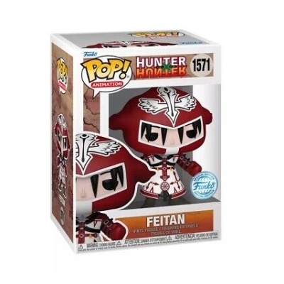 Figura Funko Pop! Feitan de Hunter x Hunter em caixa